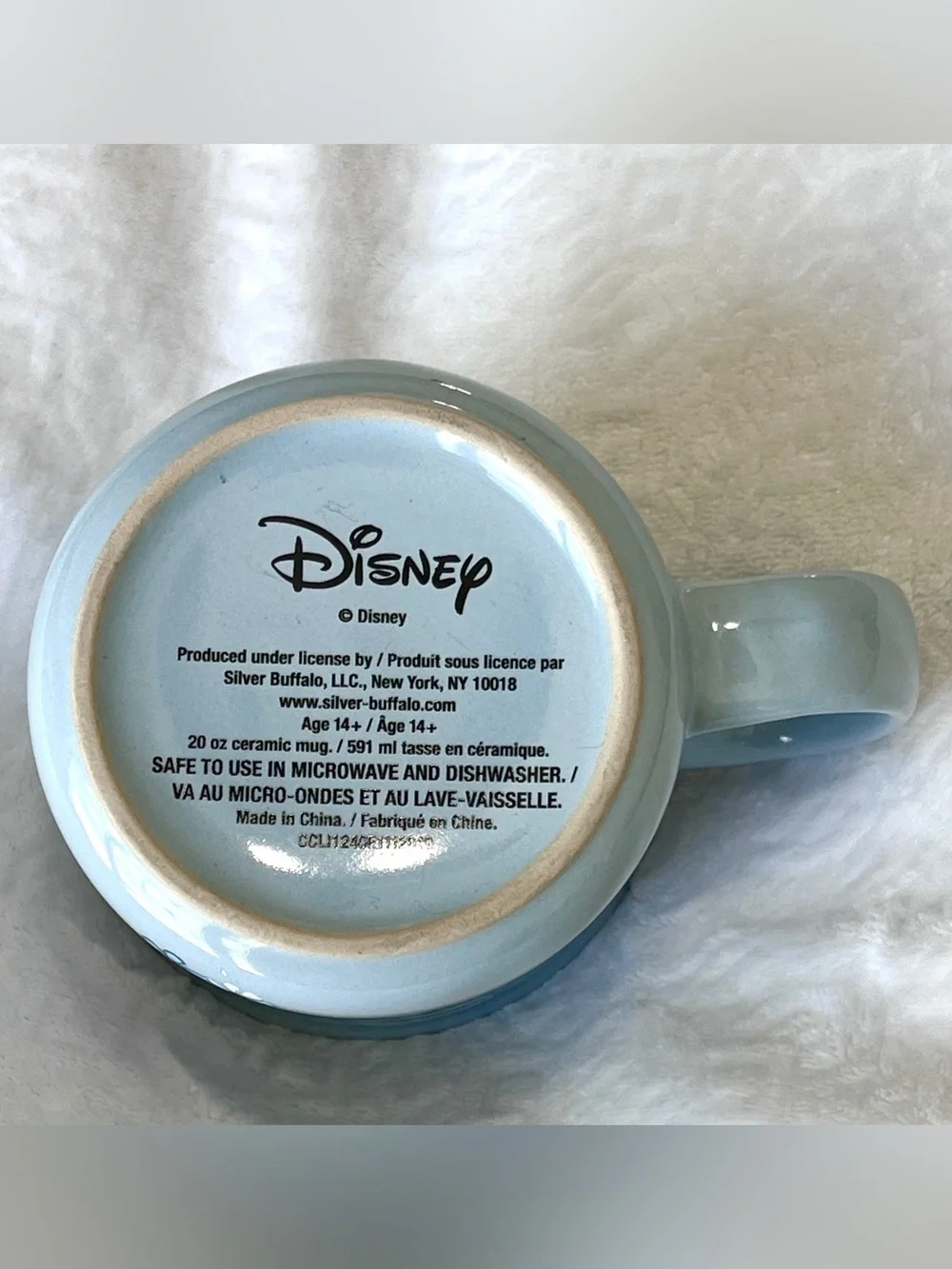 Authentic Disney Lilo & Stitch Aloha Coconut Ceramic Camper Mug Large 20oz